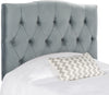 Safavieh Axel Wedgewood Blue Tufted Headboard Wedgwood Bedding main image