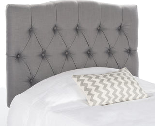 Safavieh Axel Arctic Grey Tufted Headboard Bedding main image