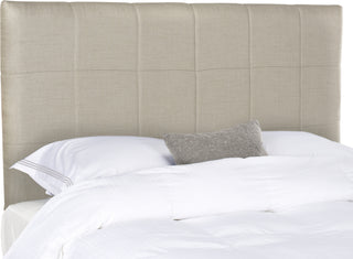 Safavieh Quincy Oyster Headboard Bedding main image