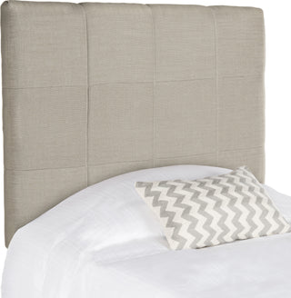 Safavieh Quincy Oyster Headboard Bedding 