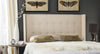 Safavieh Damon Oyster Winged Headboard Bedding 