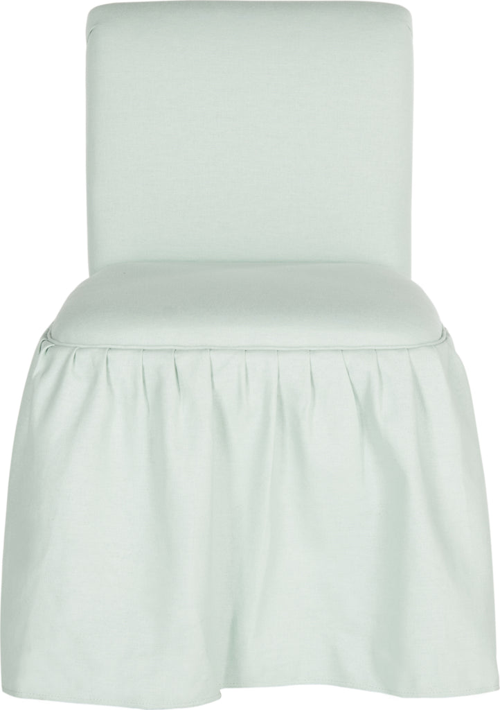 Safavieh Ivy Vanity Chair Robins Egg Blue Furniture main image