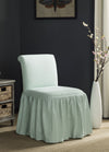 Safavieh Ivy Vanity Chair Robins Egg Blue Furniture  Feature
