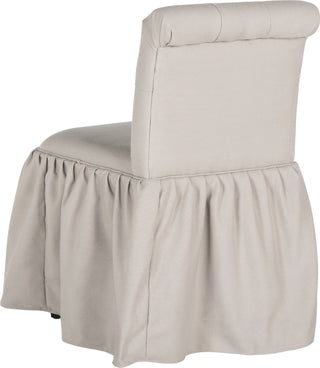 Safavieh Allie Vanity Chair Taupe Furniture 