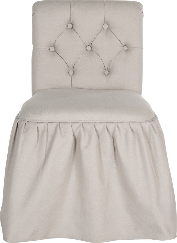 Safavieh Allie Vanity Chair Taupe Furniture main image