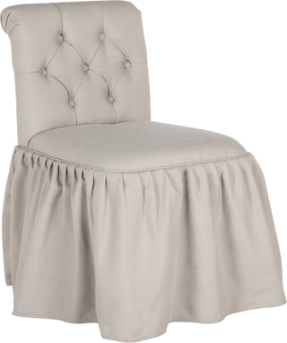 Safavieh Allie Vanity Chair Taupe Furniture 