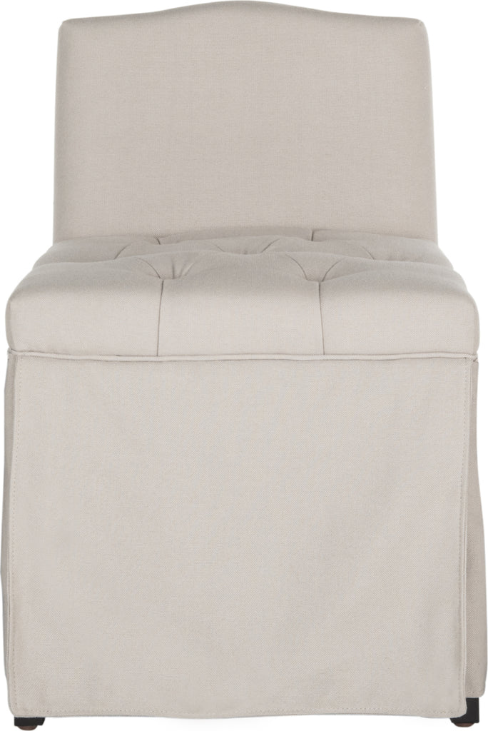 Safavieh Betsy Vanity Chair Taupe Furniture main image