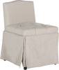 Safavieh Betsy Vanity Chair Taupe Furniture 