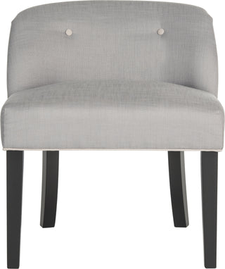 Safavieh Bell Vanity Chair Grey and Taupe Black Furniture main image