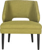 Safavieh Duffy Chair Sweet Pea and Black Furniture main image