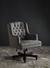 Safavieh Nichols Office Chair Granite and Black Furniture  Feature