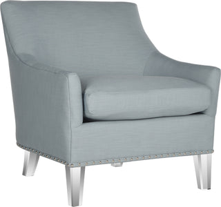 Safavieh Hollywood Glam Acrylic Teal Club Chair and Clear Furniture 