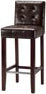 Safavieh Thompson Bar Stool Brown and Cherry Mahogany Furniture main image