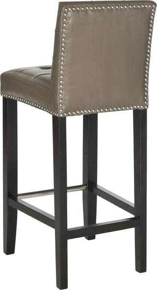 Safavieh Thompson Bar Stool Clay and Espresso Furniture 