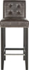 Safavieh Thompson Bar Stool Antique Brown and Espresso Furniture main image
