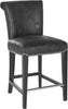 Safavieh Seth Counter Stool Black Crocodile and Furniture 