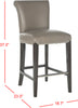 Safavieh Seth Counter Stool Clay and Espresso Furniture 