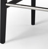Safavieh Seth Bar Stool Black and Furniture 