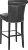 Safavieh Seth Bar Stool Black Crocodile and Furniture 