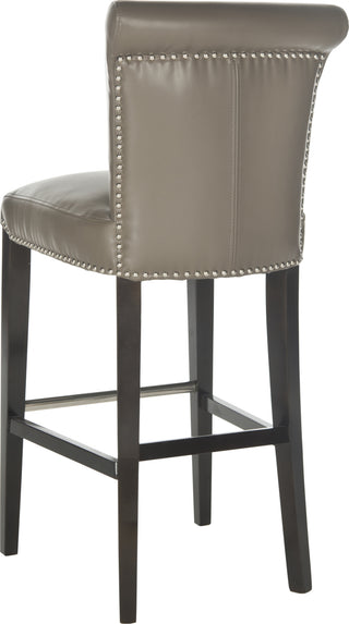 Safavieh Seth Bar Stool Clay and Espresso Furniture 