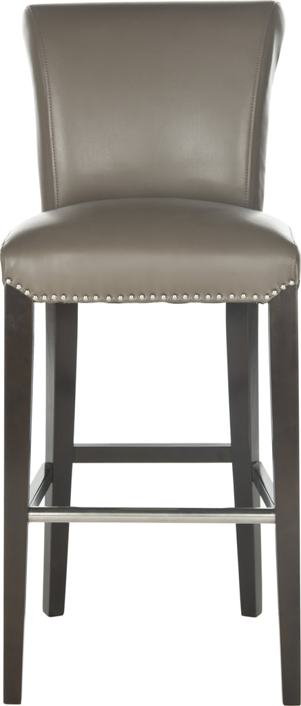 Safavieh Seth Bar Stool Clay and Espresso Furniture main image