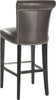 Safavieh Seth Bar Stool Antique Brown and Espresso Furniture 