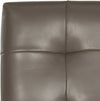 Safavieh Thompson 239'' Leather Counter Stool With Silver Nailheads Clay and Espresso Furniture 