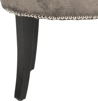 Safavieh Georgia Vanity Stool Antique Sage and Espresso Furniture 