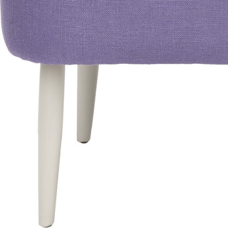 Safavieh Morgan Accent Chair Lavender and Eggshell Furniture 