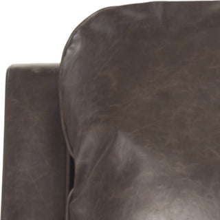 Safavieh Colton Club Chair Antique Brown and Espresso Furniture 