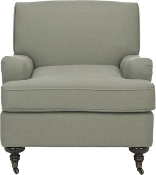 Safavieh Chloe Club Chair Sea Mist Blue and Java Furniture main image