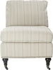 Safavieh Randy Slipper Chair Ercu and Espresso Furniture main image