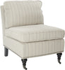 Safavieh Randy Slipper Chair Ercu and Espresso Furniture 