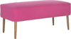 Safavieh Levi Bench Berry and Natural Oak Furniture 