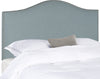 Safavieh Connie Sky Blue Headboard-Silver Nail Head Bedding main image