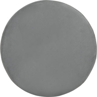 Safavieh Jody Ottoman-Silver Nail Heads Grey Furniture 