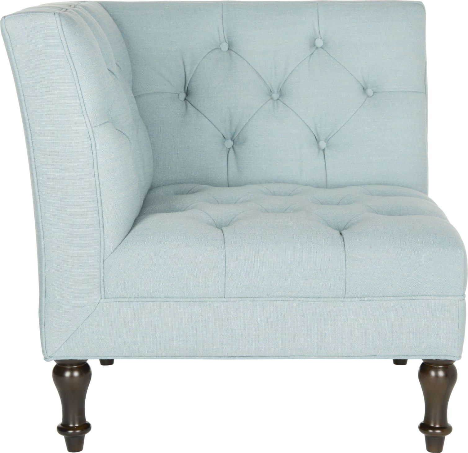 Tufted shop corner chair