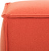 Safavieh Elaine Pouf Burnt Orange Furniture 