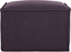 Safavieh Elaine Pouf Plum Furniture 