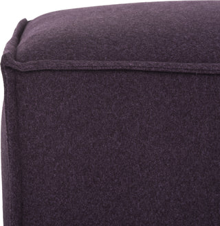 Safavieh Elaine Pouf Plum Furniture 