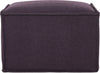 Safavieh Elaine Pouf Plum Furniture main image