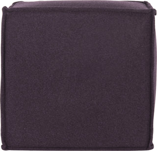 Safavieh Elaine Pouf Plum Furniture 