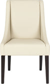 Safavieh Britannia 19''H Kd Side Chairs (SET Of 2) Cream and Espresso Furniture main image