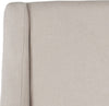 Safavieh Britannia 19''H Kd Side Chairs (SET Of 2)-Silver Nail Heads Taupe and Espresso Furniture 
