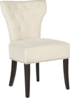 Safavieh Addison Side Chairs (SET Of 2)-Silver Nail Heads Wheat and Espresso Furniture 