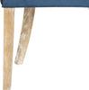 Safavieh Lester 19''H Dining Chair Navy and White Wash Furniture 
