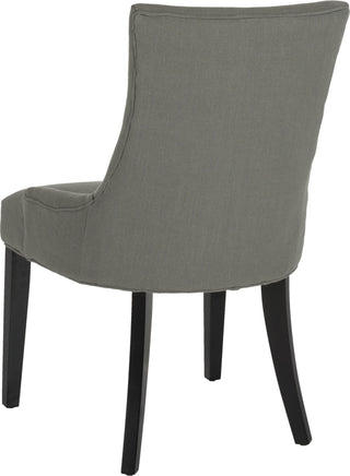 Safavieh Lester 19''H Dining Chair Granite and Espresso Furniture 