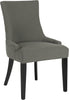 Safavieh Lester 19''H Dining Chair Granite and Espresso Furniture 