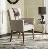Safavieh Dale Arm Chair Hemp and White Wash Furniture  Feature