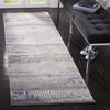 Safavieh Meadow 100 MDW182F Grey/Navy Area Rug Lifestyle Image Feature